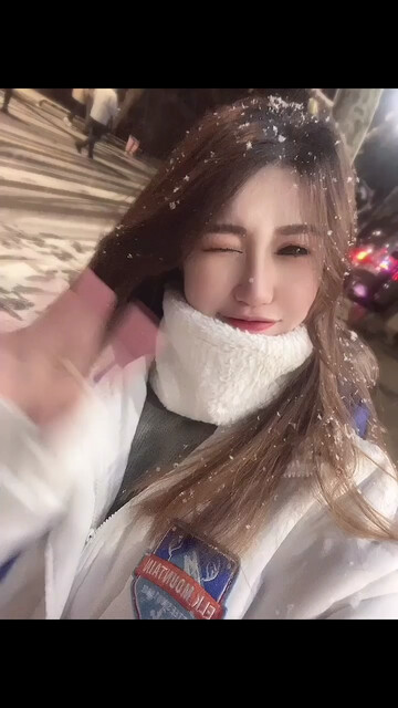 雪❄️下的时候，是想