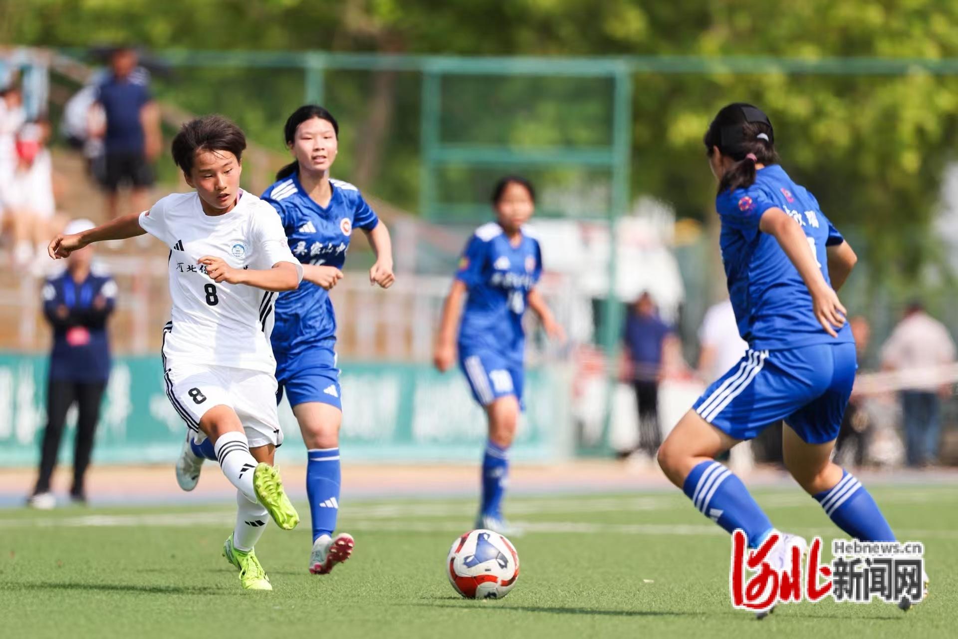 2024-2025全国青少年校园足球联赛高中女子组全国总决赛在秦皇岛开赛