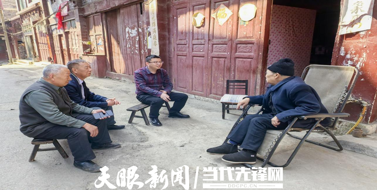 正安县庙塘镇走访看望患病困难退休干部党员