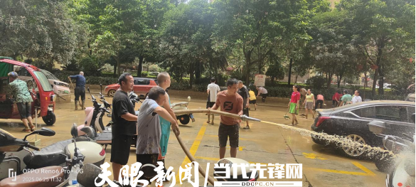 黔东南州退休干部助力抗洪抢险彰显“银发”担当