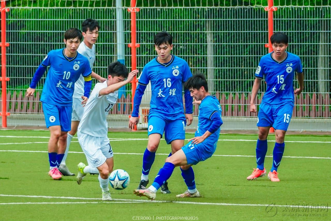 太原理工大学男子足球队获佳绩