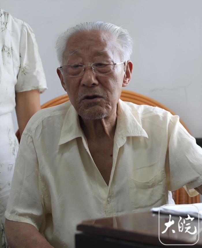 95岁新四军老兵朱旭伟 从“小鬼”到地方建设者