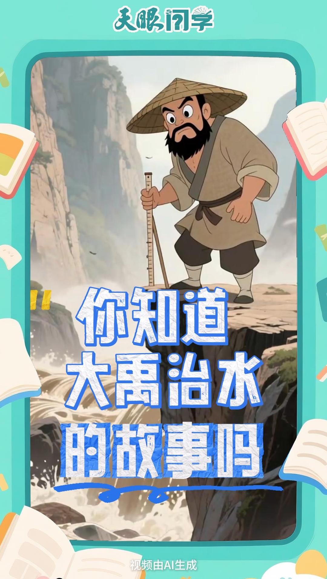 【天眼问学】你知道大禹治水的故事吗？