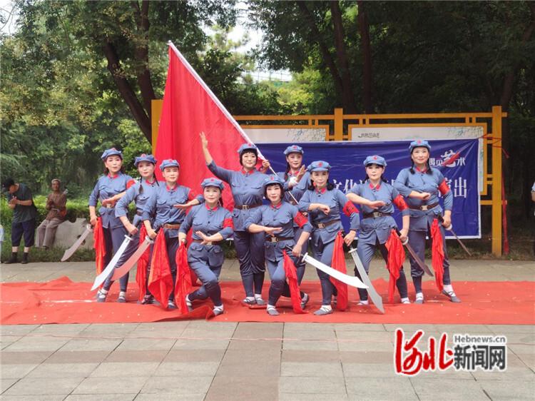 石家庄市新华区西苑街道举办“七一”红色经典京剧专场演出