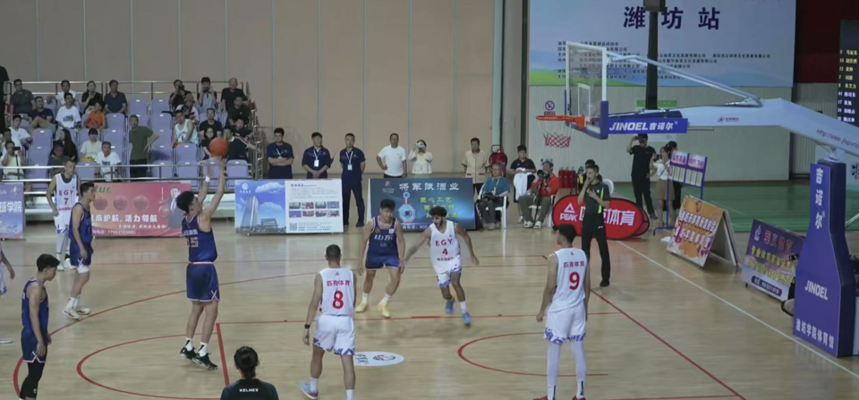 山东男篮热身赛85：75埃及国家队，陈培东回家作战获15分