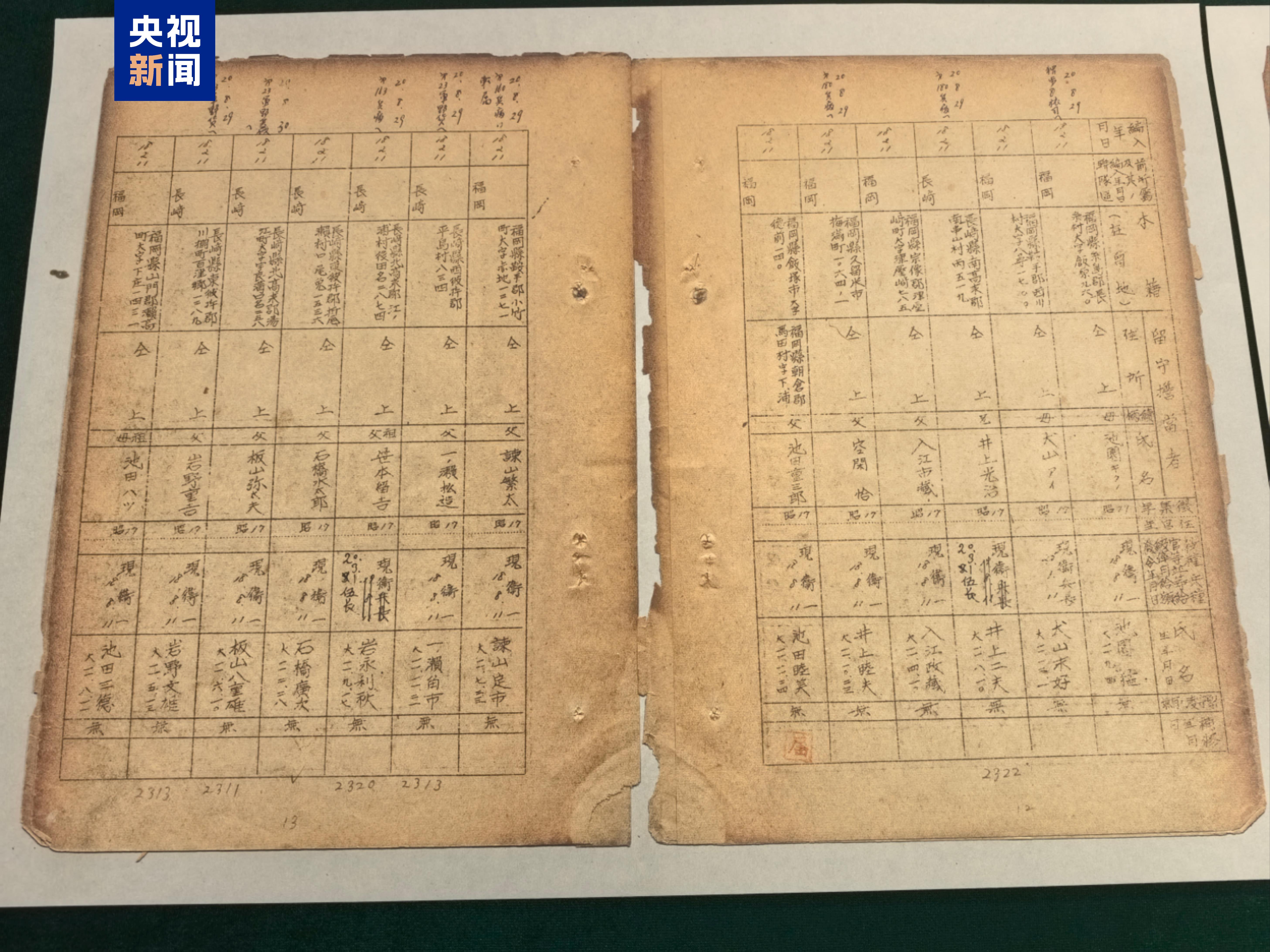 华南细菌战重要铁证！“波第8604部队”完整名册首现国内