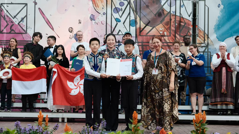 杭州童声唱响文化交流乐章，获得国际金奖！