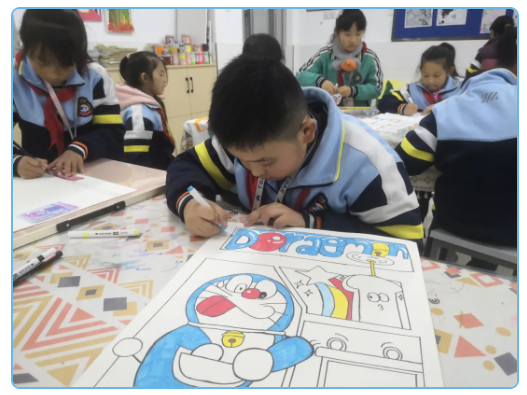 临沂新桥小学装饰画社团：以画为桥传递热爱 让创意绽放星光