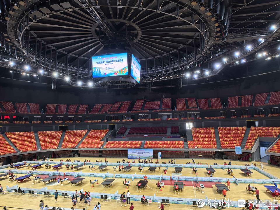 下一个陈梦或在这产生！“英派斯杯”青岛市六运会乒乓球比赛开赛