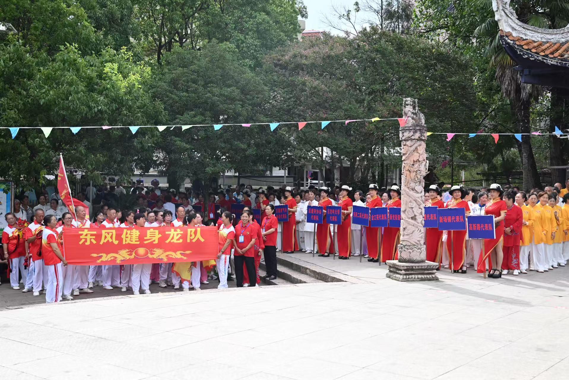 2025年全国健身气功助力乡村振兴志愿服务暨百城千村展示活动（东风镇站）举行