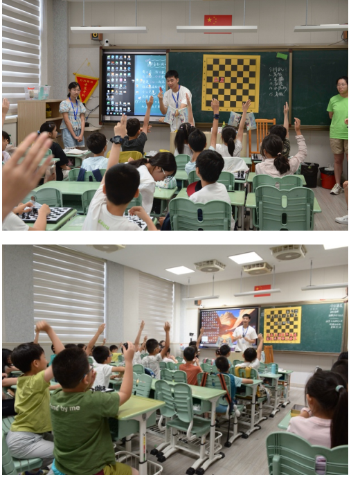 “全民健身”驰骋黑白棋盘 国际象棋“四进”社区机关
