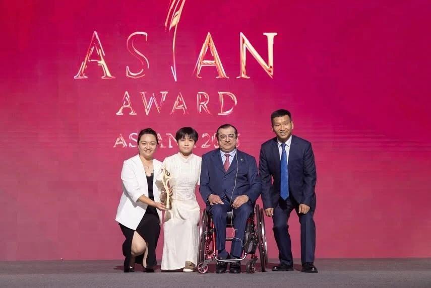 贵州运动员何聖羔荣获亚洲残奥委员会2025年度最佳青年运动员奖