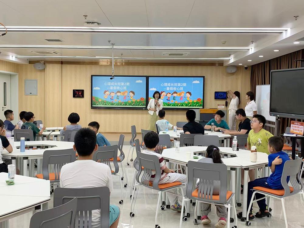 烟台市烟台山医院“收心班”来啦！帮娃元气满满迎开学