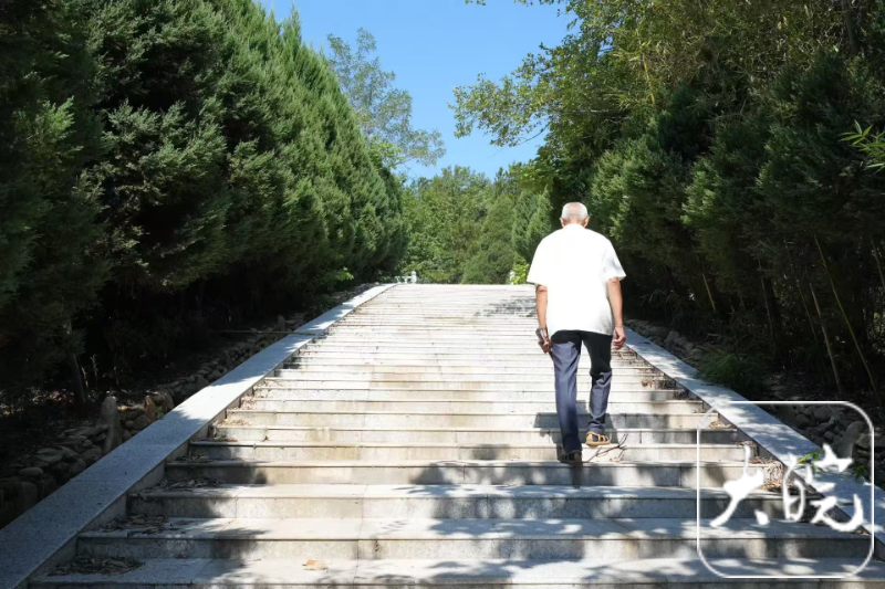 红星照耀中国•千里跃进大别山|8旬老兵义务守墓57载 希望孙辈继续守下去