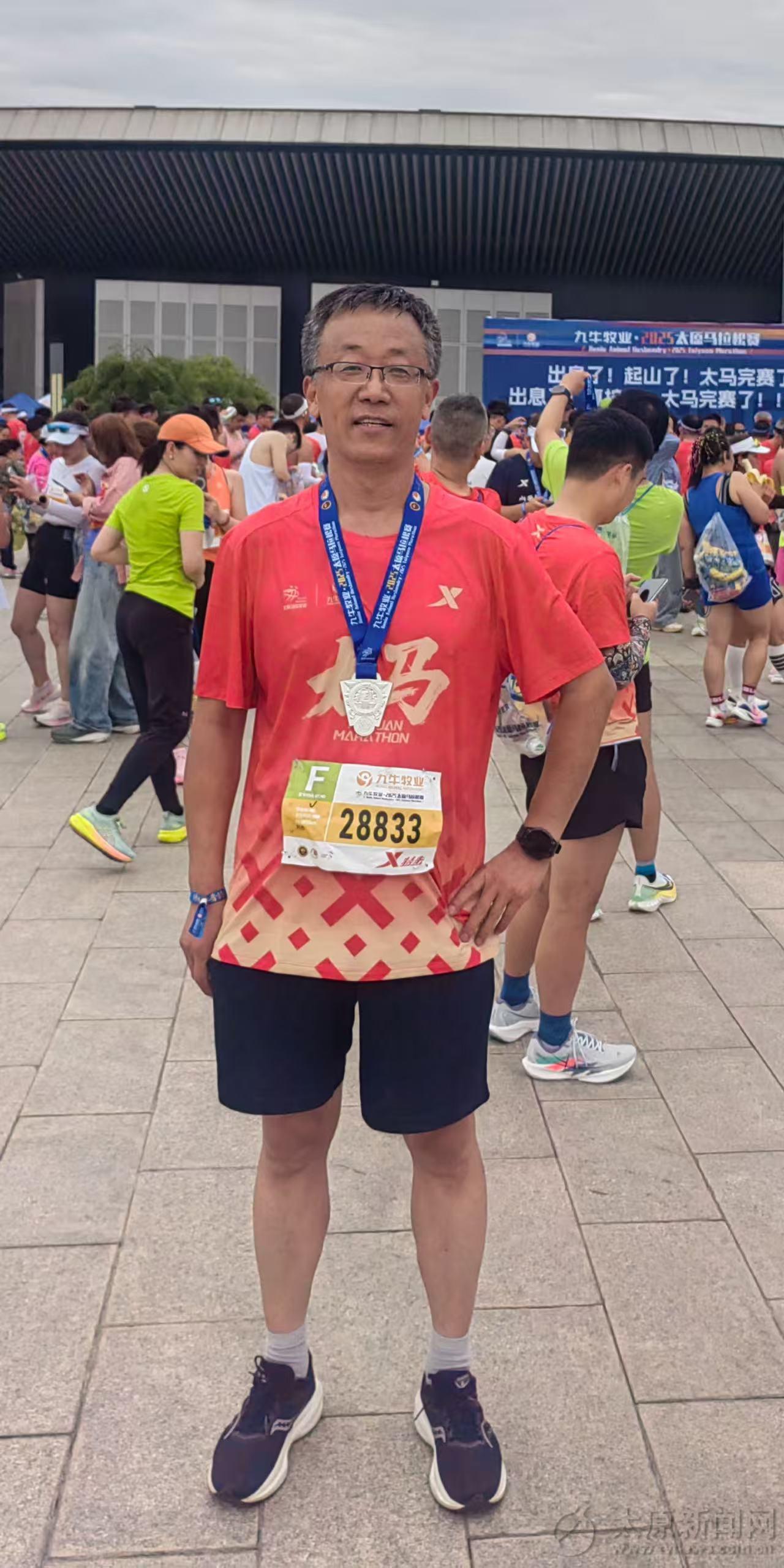 太原跑友刘杰：相伴10年 越跑越爱