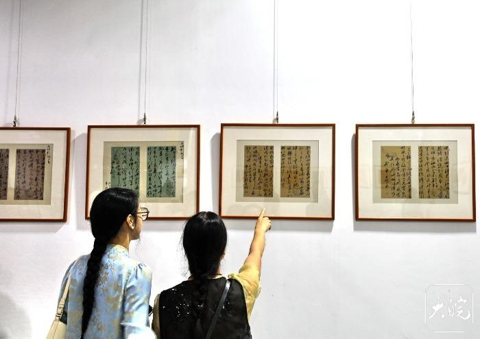 淮水楚韵——廖亚辉、穆道林、李贺书画印学术观摩展开幕