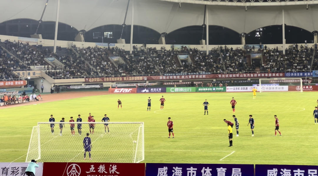 再下一城！“齐鲁超赛”烟台队客场3：0完胜威海那香海队