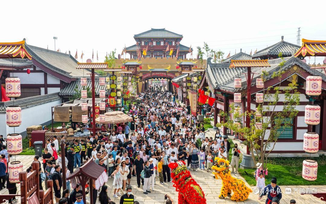 古风舞蹈、无人机秀……乐陵文旅沉浸体验引爆假期