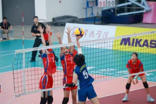 淄博十中获全国U17女排锦标赛第六名
