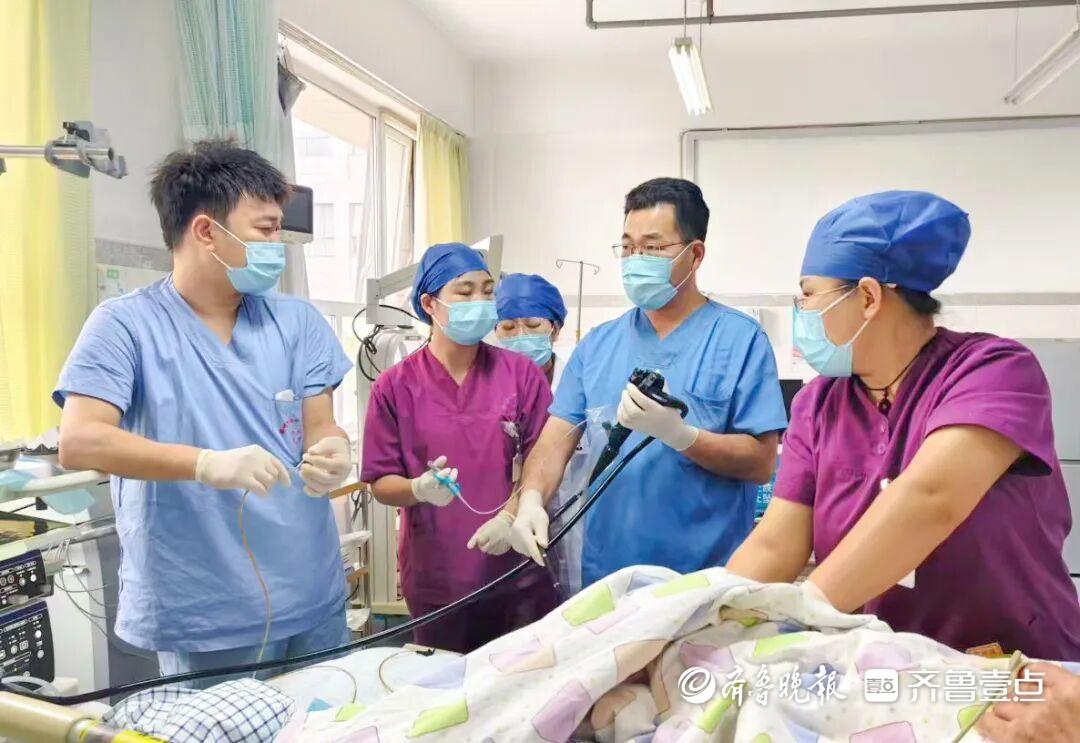 滕州市中心人民医院成功开展内镜下肠道菌群移植技术