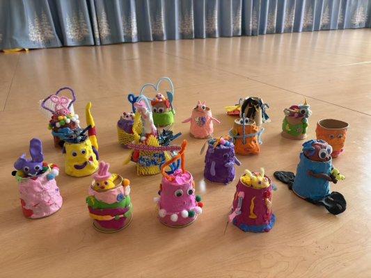 创意绽放，童趣飞扬——东营市利津街道中心幼儿园大班“我的纸杯朋友”创意美术活动