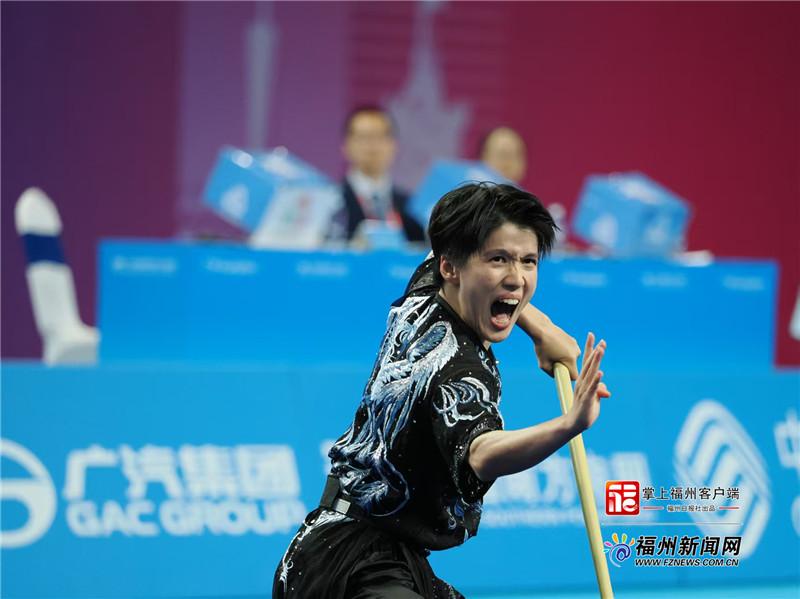 全运会快报｜拳刀棍样样精！福州运动员陈惠颖全运会夺金