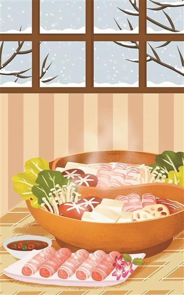 营养到位 寒不侵体