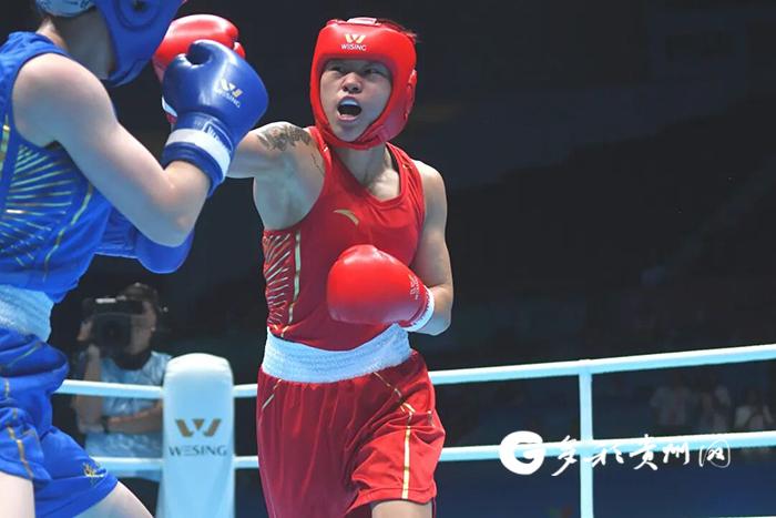 全运“黔”行｜贵州拳击健儿杨成宇摘银