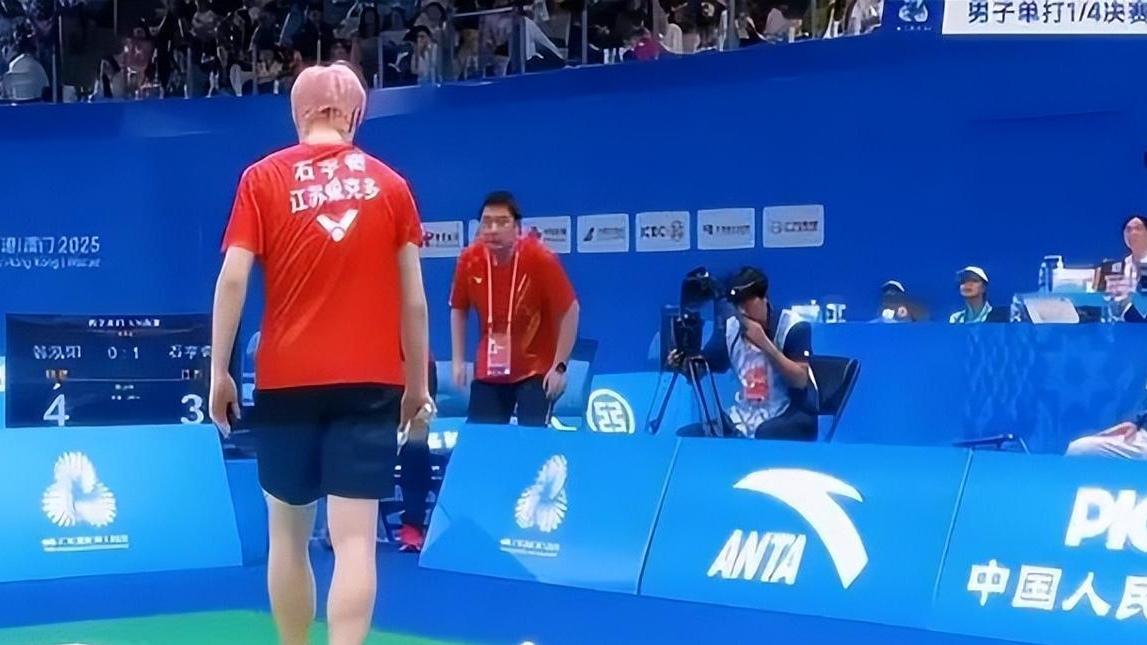 国羽一哥石宇奇全运会因伤退赛