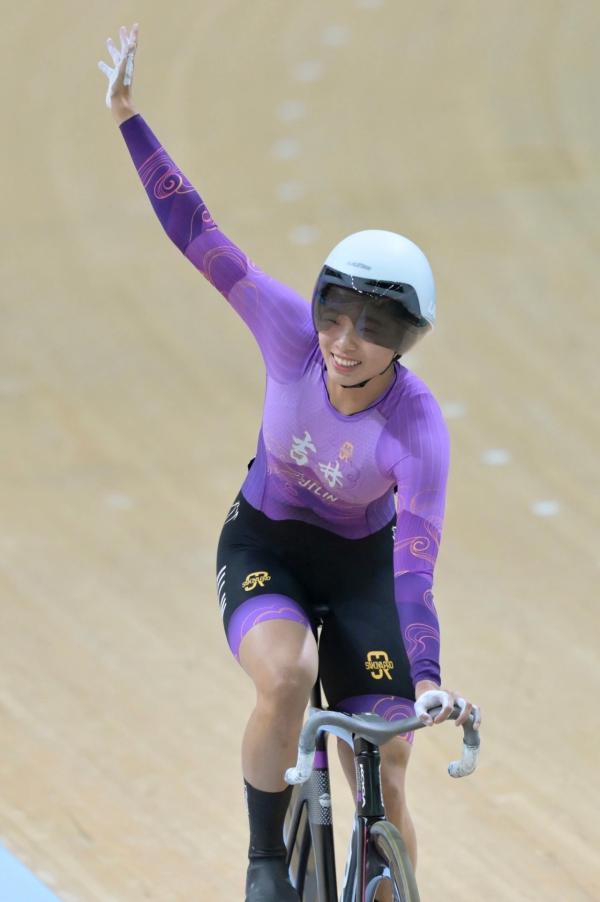 我省苑丽颖 全运赛场三日三金