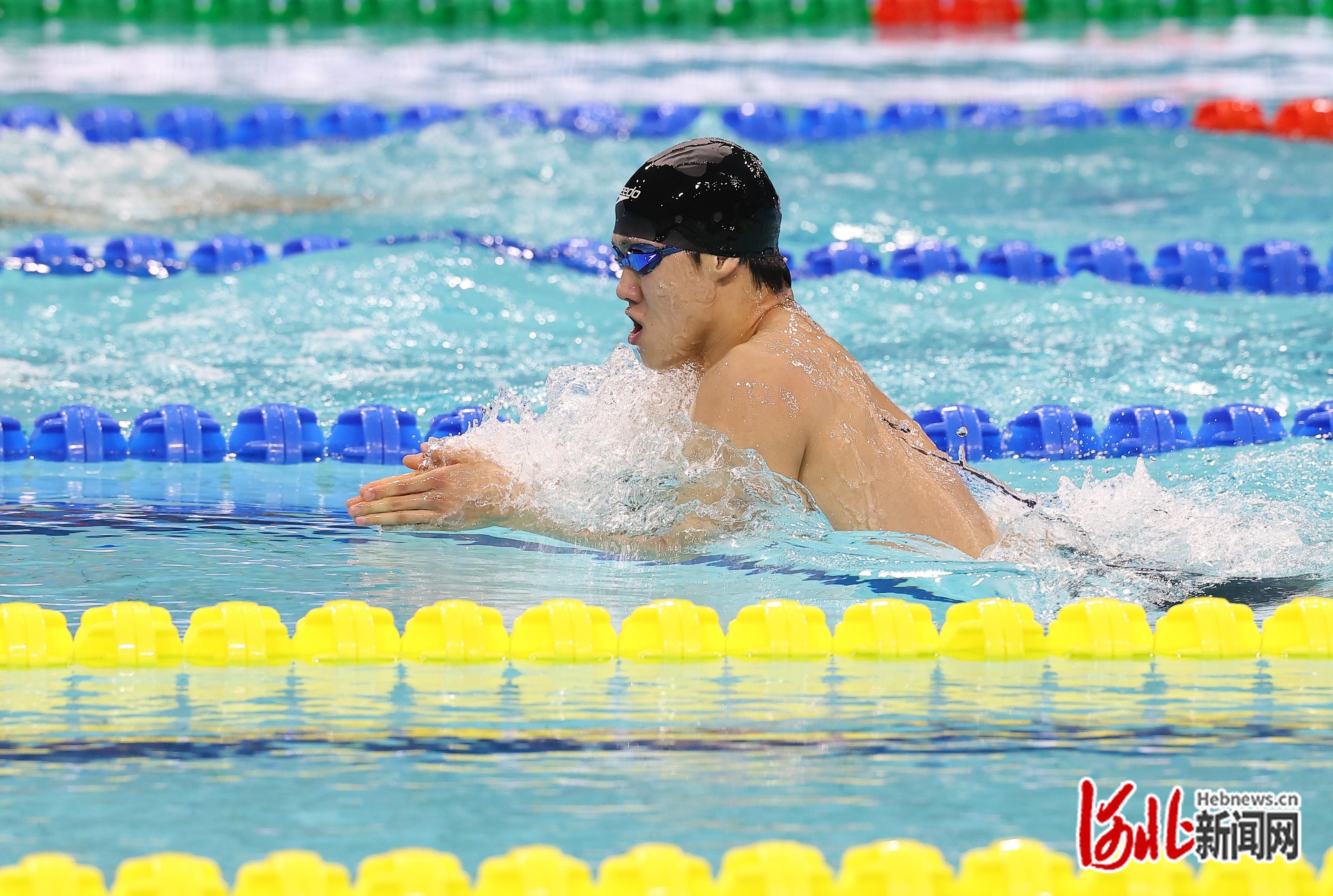 全运快讯｜河北选手何宇博获得男子400米个人混合泳比赛铜牌