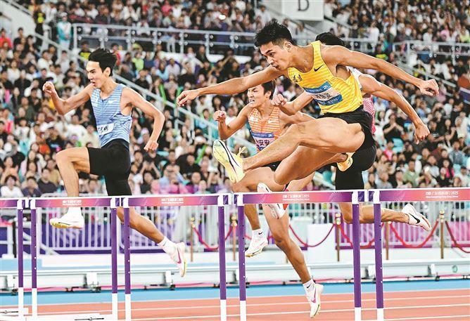 全运会破纪录 厦门选手摘金