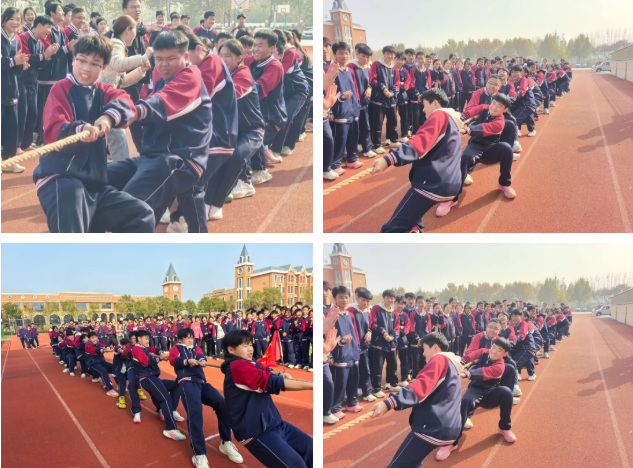 临沂外国语学校东校区九年级拔河比赛圆满收官