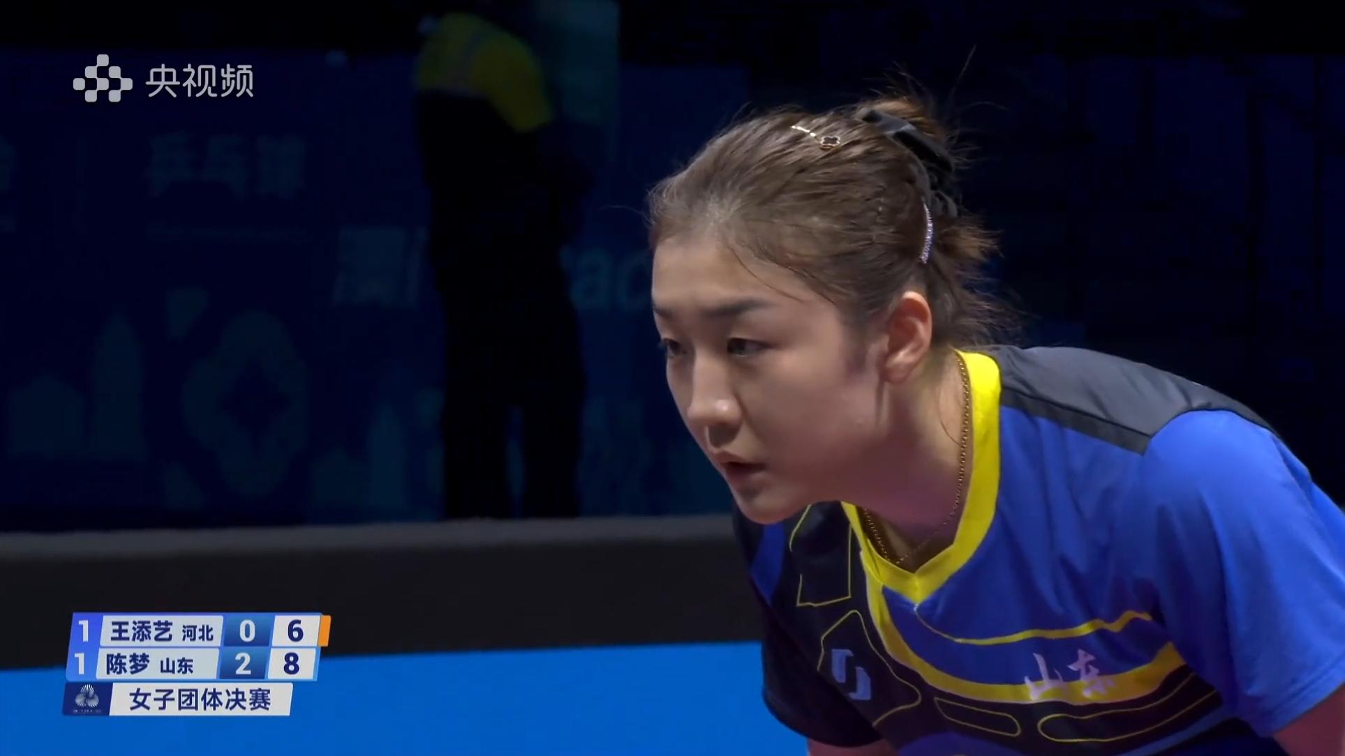 双女主不碰面 全运会乒乓球女团山东队惊天大逆转夺冠