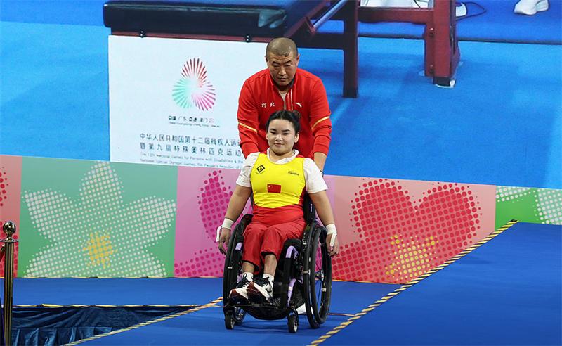 聚焦残运会丨郭玲玲夺金
