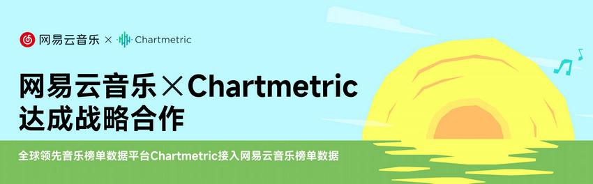 全球音乐榜单数据分析平台Chartmetric接入网易云音乐榜单数据