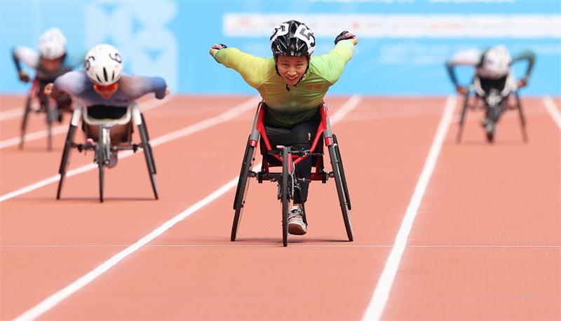 影像记录｜赛场有梦 拼搏无障
