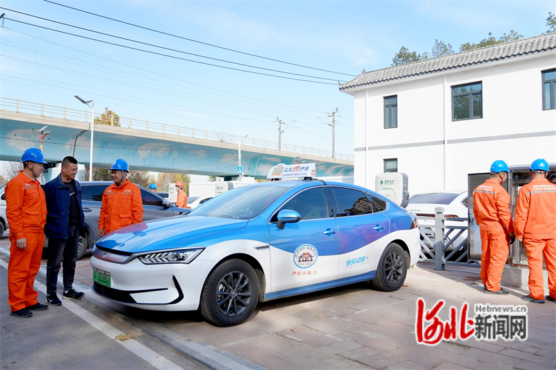 石家庄首个村级V2G充电站落地塔元庄